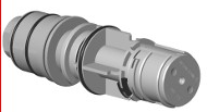 Dornbracht Termostat kartuşu regülatör üniteli Ø 44 x 147  mm 